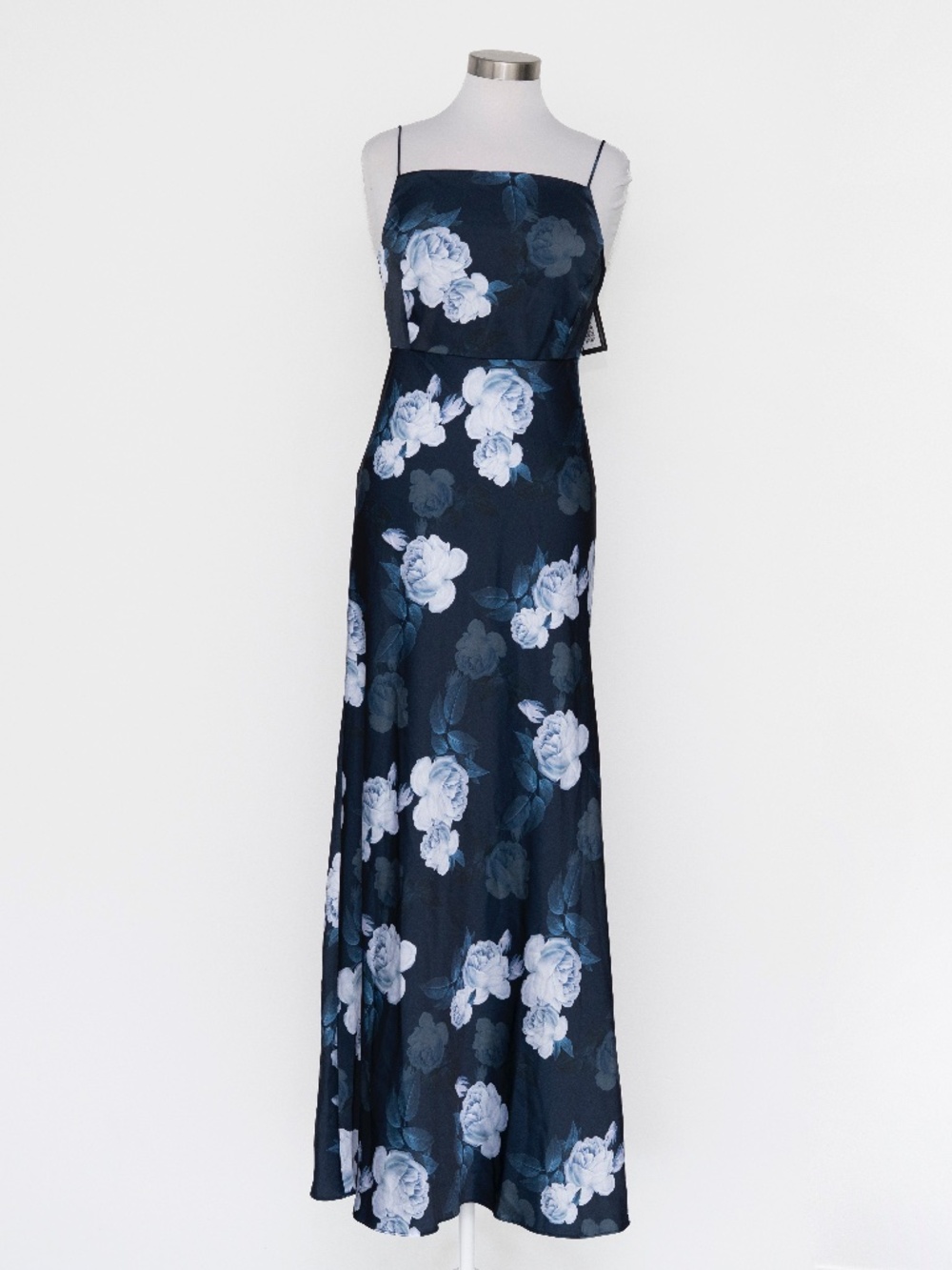 Sachin & Babi - Shyla Midnight Glacial Rose Floral Gown
